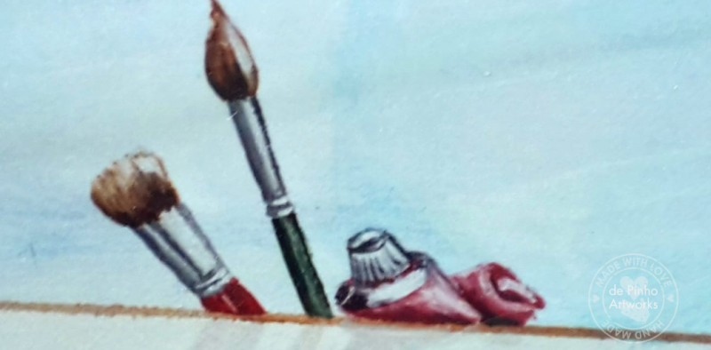 Werkzeug einer Künstlerin